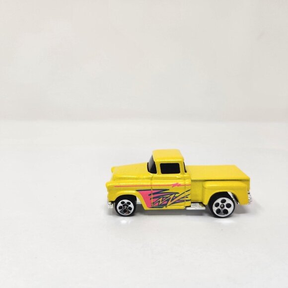1998 Hot Wheels Collector #771 1956 Flashsider 1:64 Yellow w/5 Dot Wheels (c2) - Picture 1 of 7